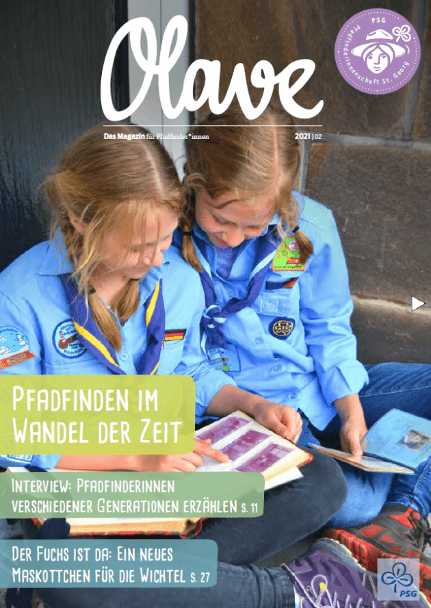 Titelbild der Zeitschrift Olave 2021-2